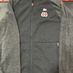 NWT Mississippi State zip up fleece